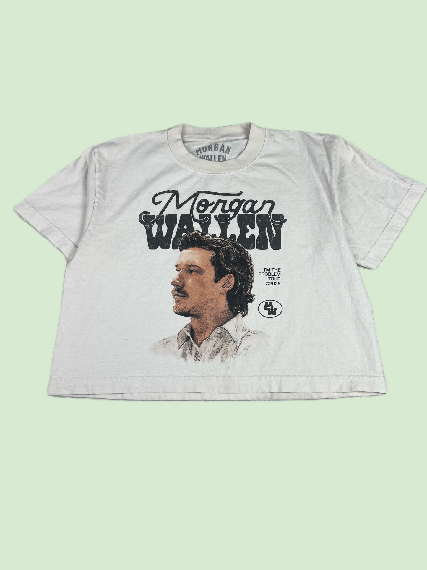 Morgan Wallen I'm The Problem Tour 2025 Graphic T-Shirt White