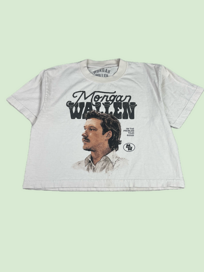 Morgan Wallen I'm The Problem Tour 2025 Graphic T-Shirt White