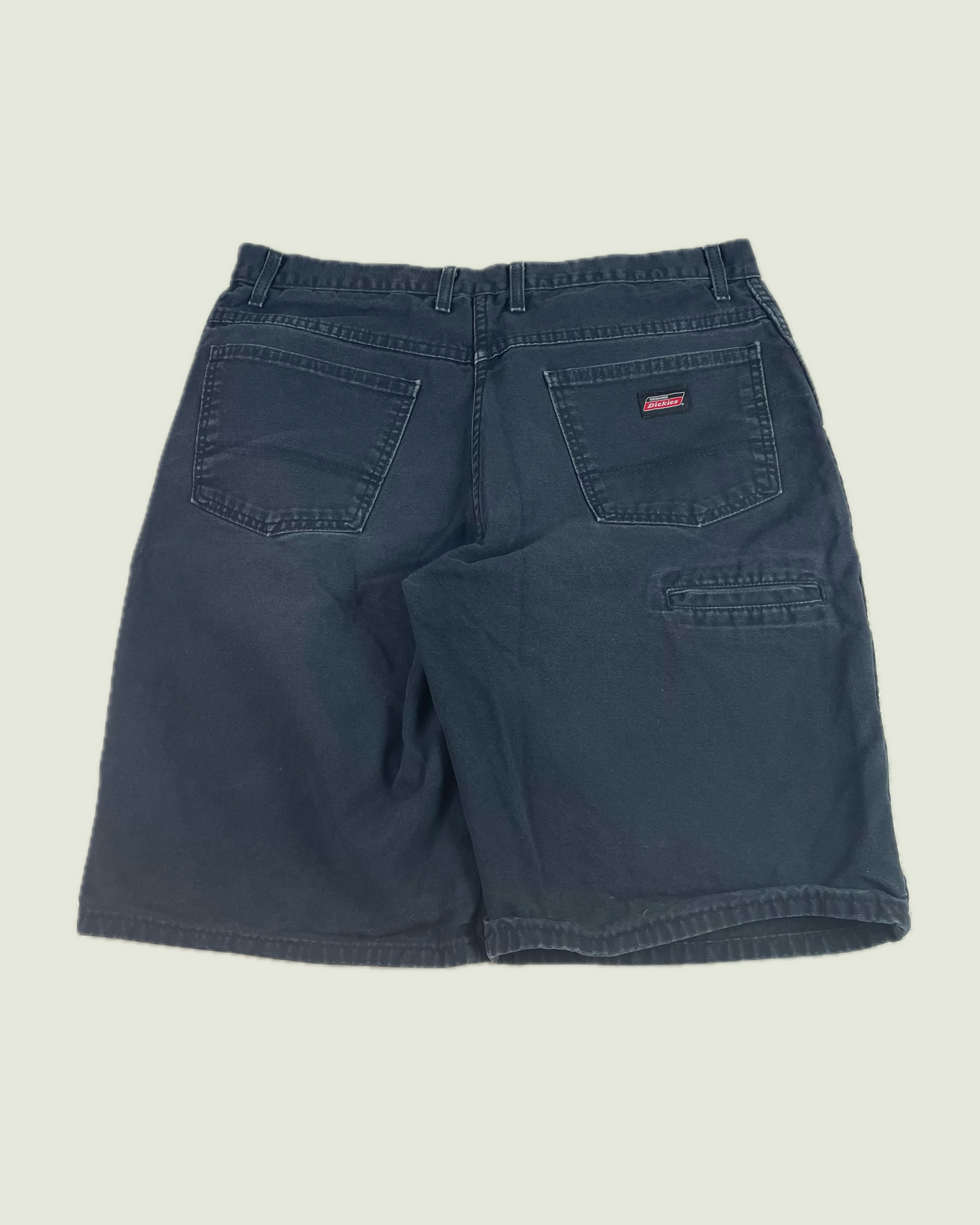 Vintage Genuine Dickies Black Canvas Shorts