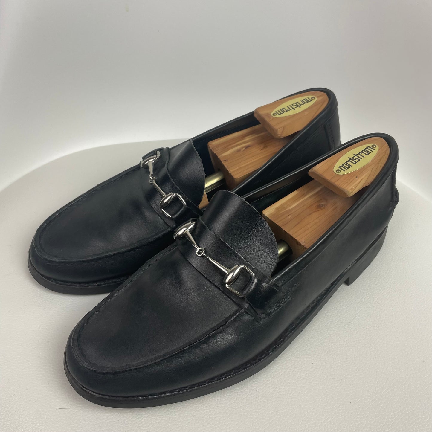 Vintage Gucci Style Horsebit Leather Loafer Dolomite Sole