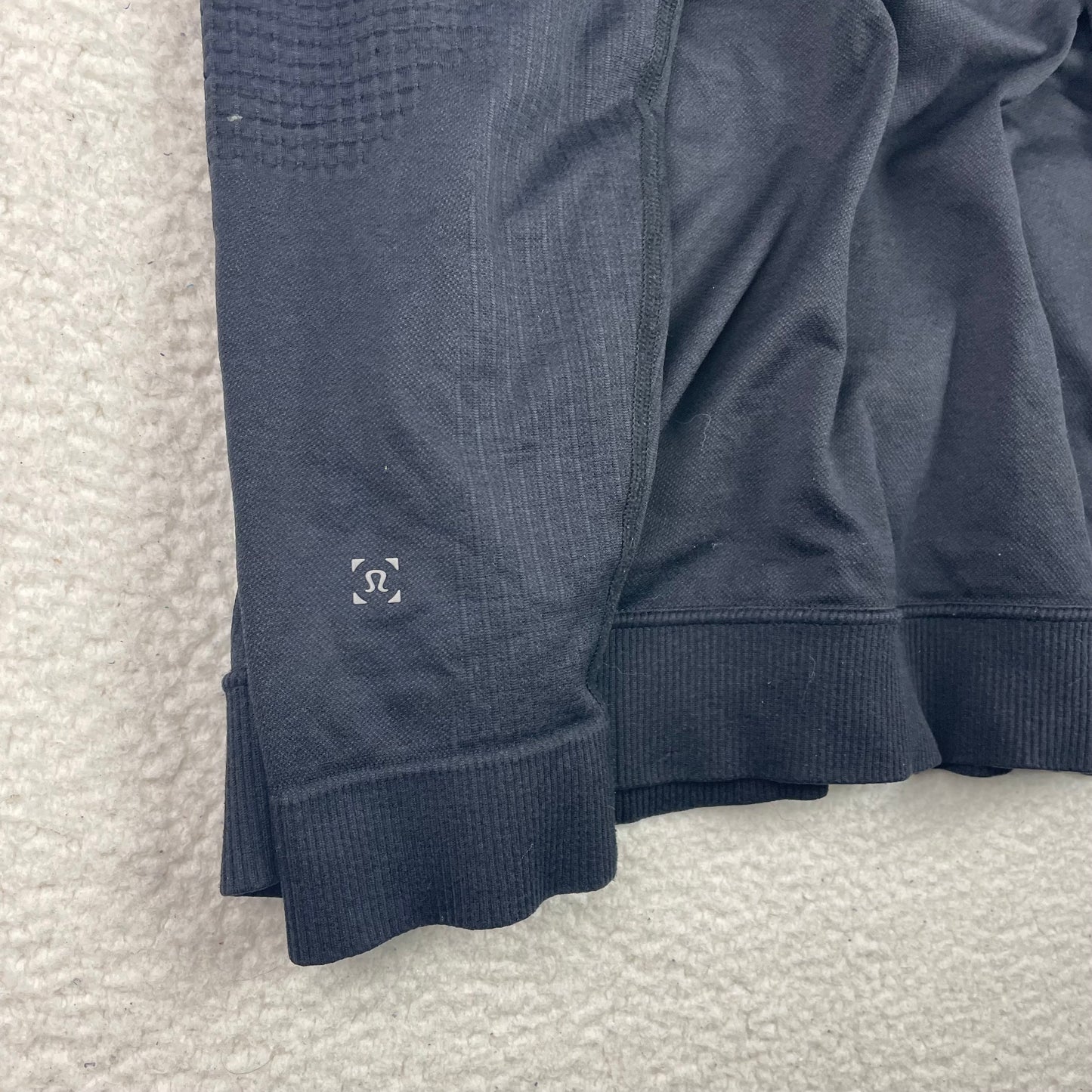 Lululemon Sojourn Zip Up Waffle Knit Track Jacket