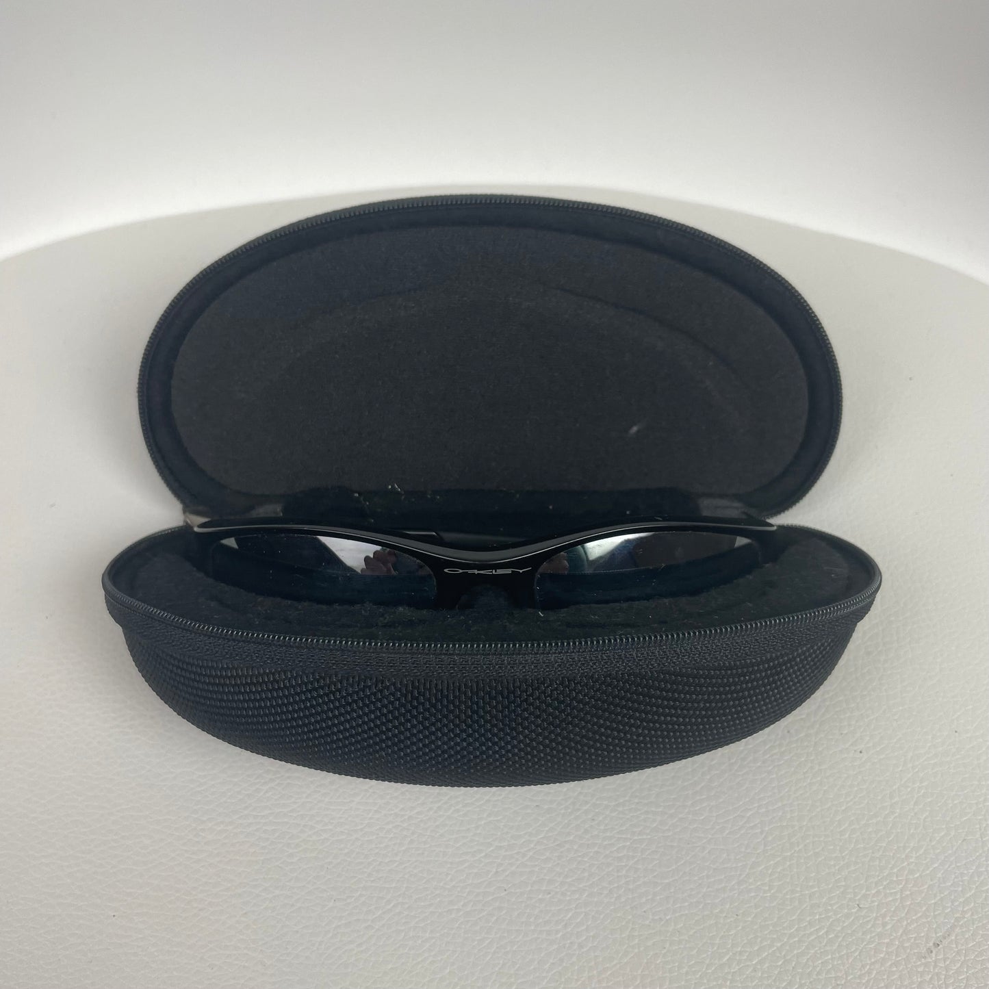 Vintage Oakley Flak 1.0 Black Sunglasses OO9188