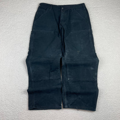 Vintage Dakota Double Knee Black Carpenter Pants