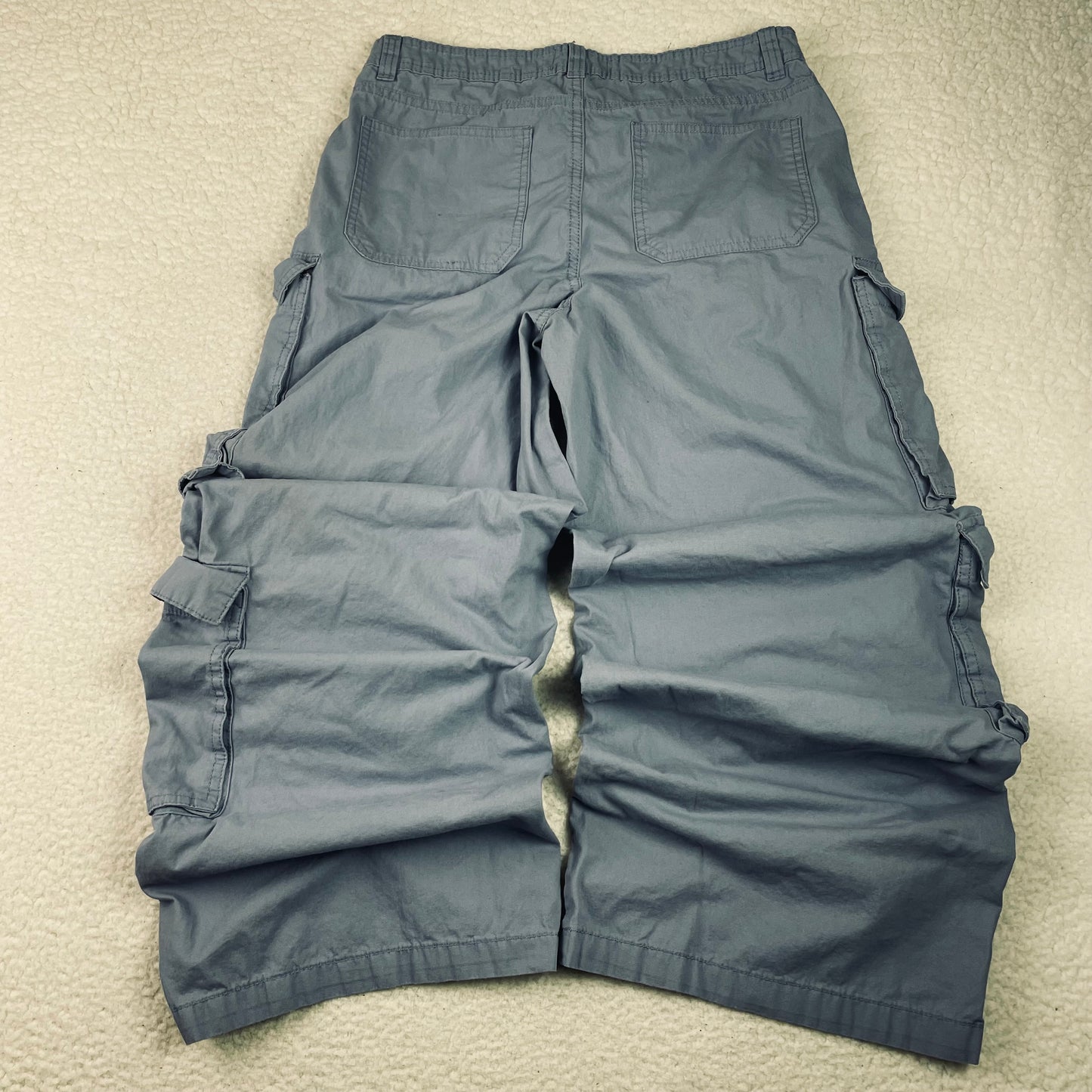 Y2K JNCO Style Refuge Super Baggy Paratrooper Pants
