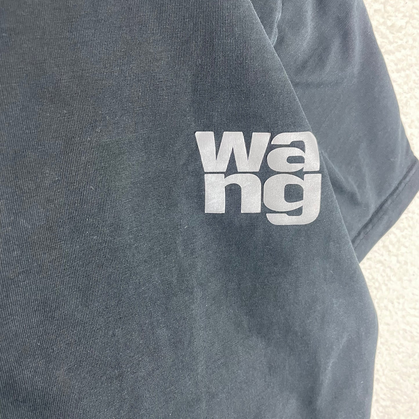 Alexander Wang Graphic Spellout Logo Shirt