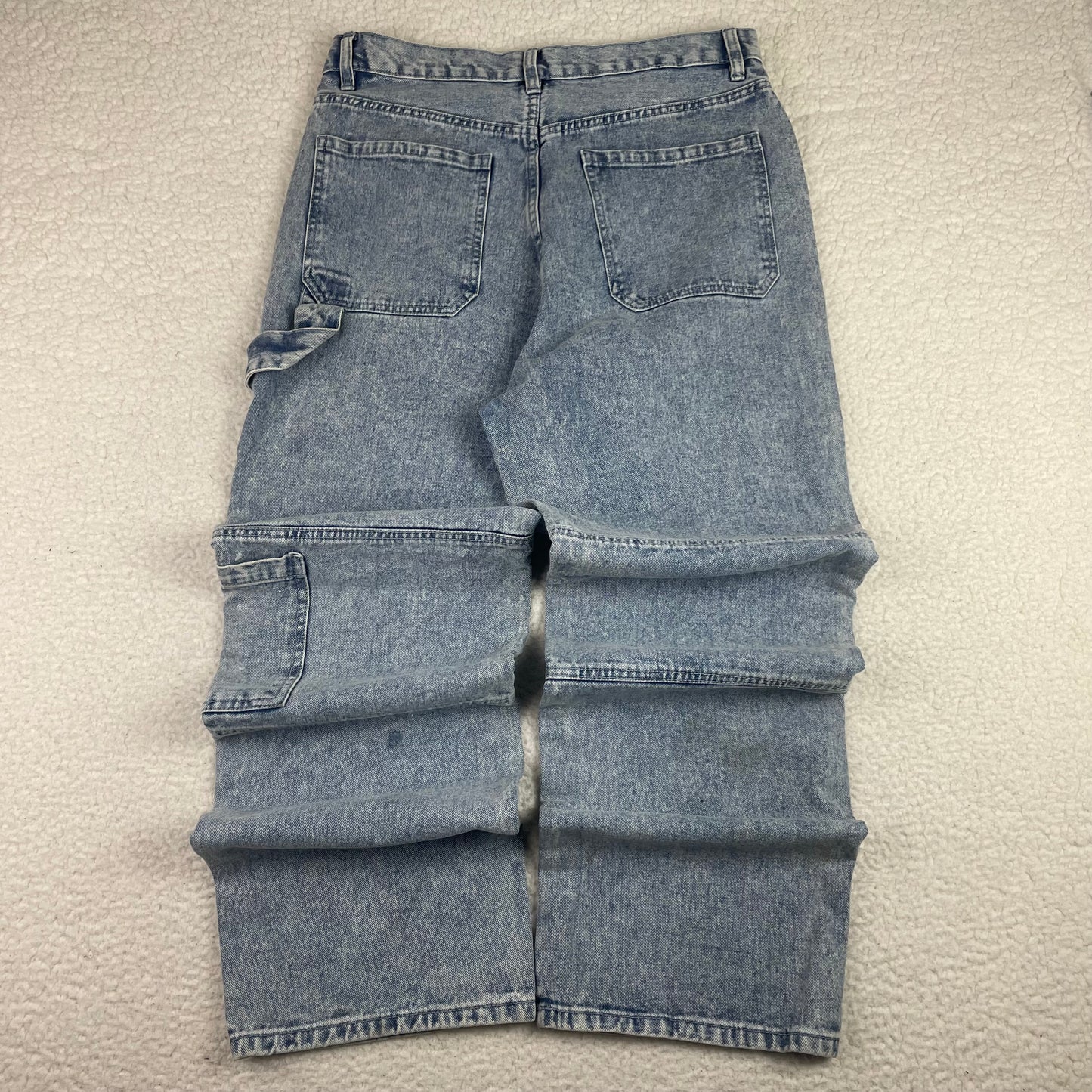 RE/Used Straight Leg Relaxed Carpenter Jeans