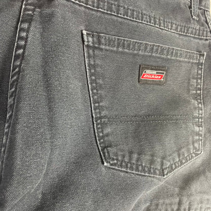 Vintage Genuine Dickies Black Canvas Shorts