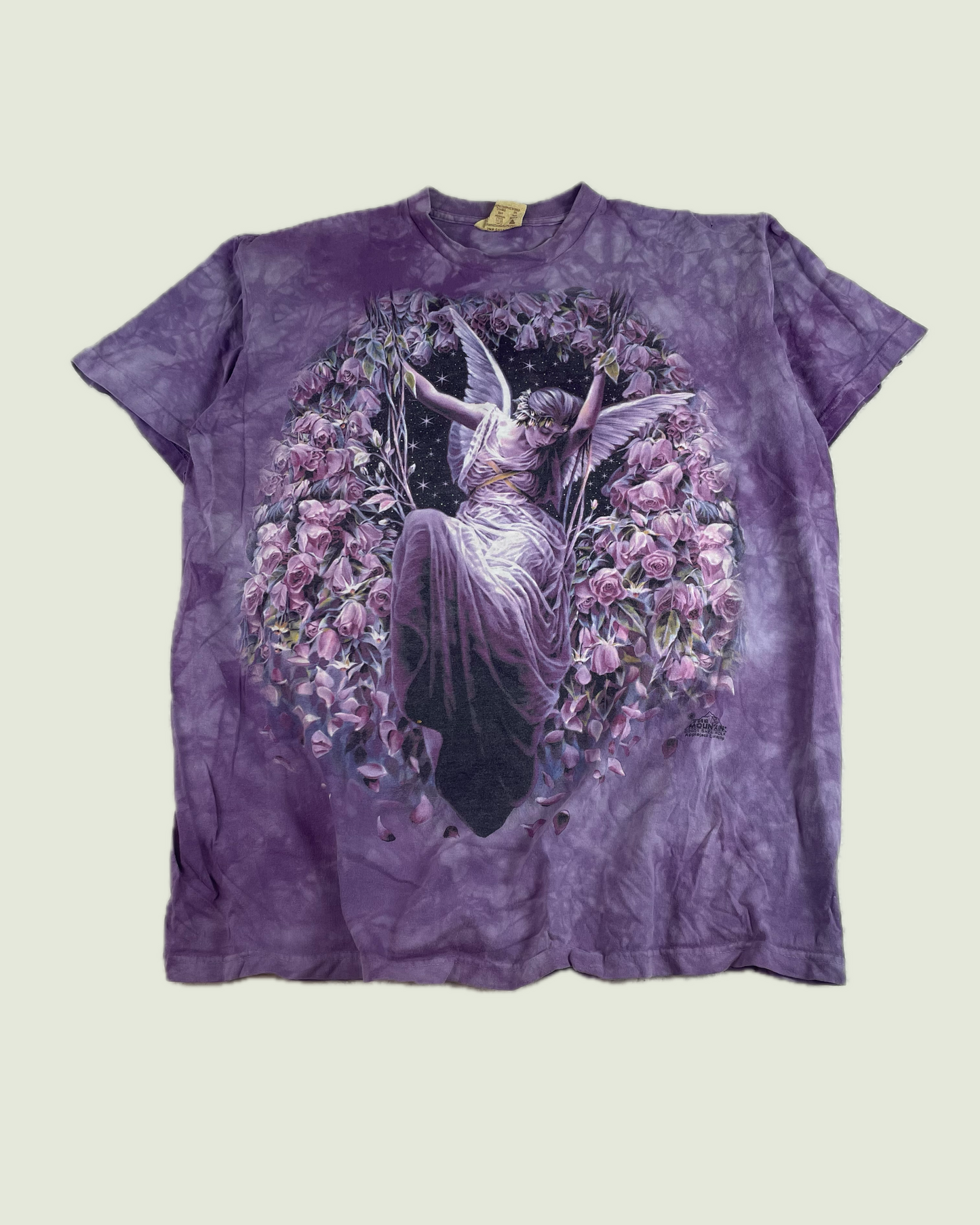 Vintage The Mountain Sheila Wolk Fairy Tye Dye Shirt