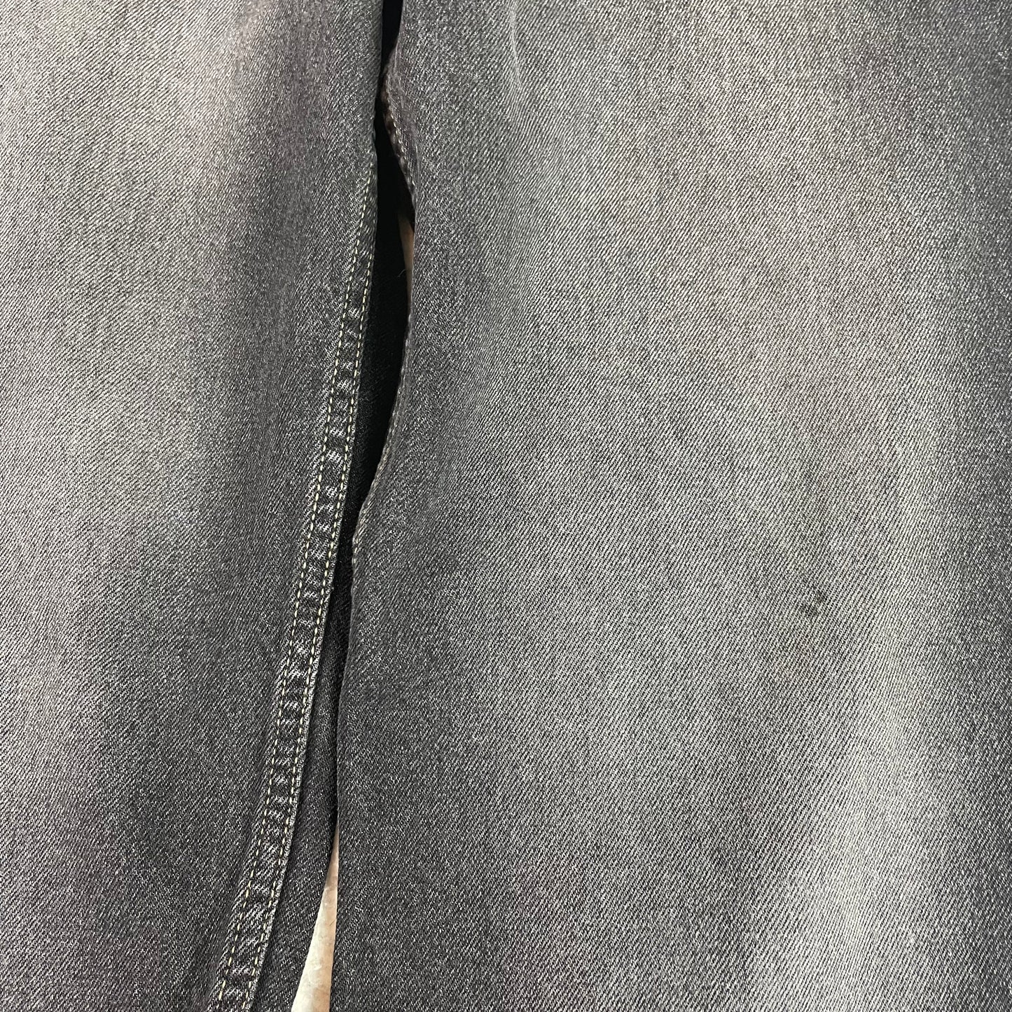 Y2K DKNY Light To Dark Gray Wash Baggy Jeans