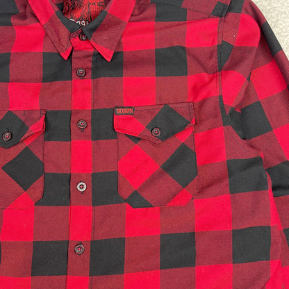 Dixxon Flannel Co Redrum Red Black Buffalo Plaid Button Up Shirt