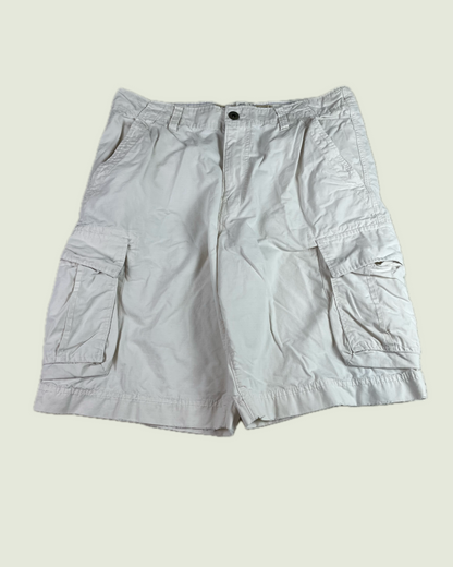 Vintage American Eagle Long Cargo White Shorts