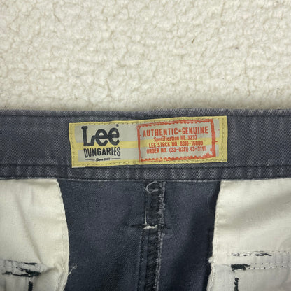 Vintage Lee Dungaree Cinch Baggy Cargo Shorts