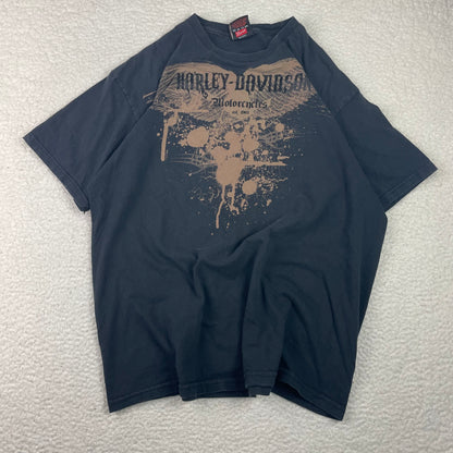 Vintage Harley Davidson Affliction Style Y2K Graphic Shirt