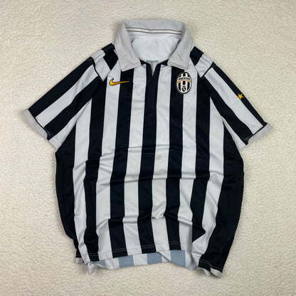 Nike Juventus Football 2006 2007 Striped Home Jersey