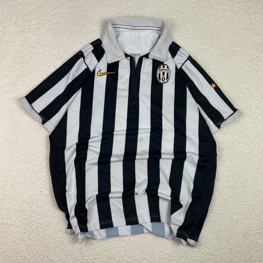 Nike Juventus Football 2006 2007 Striped Home Jersey