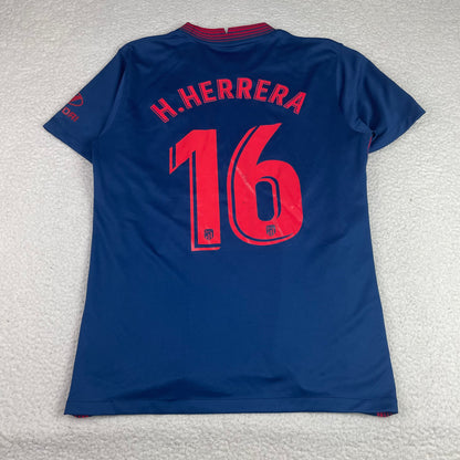 Nike Atletico Madrid Blue 20 21 Plus500 Aeroswift Soccer Jersey L Bloke