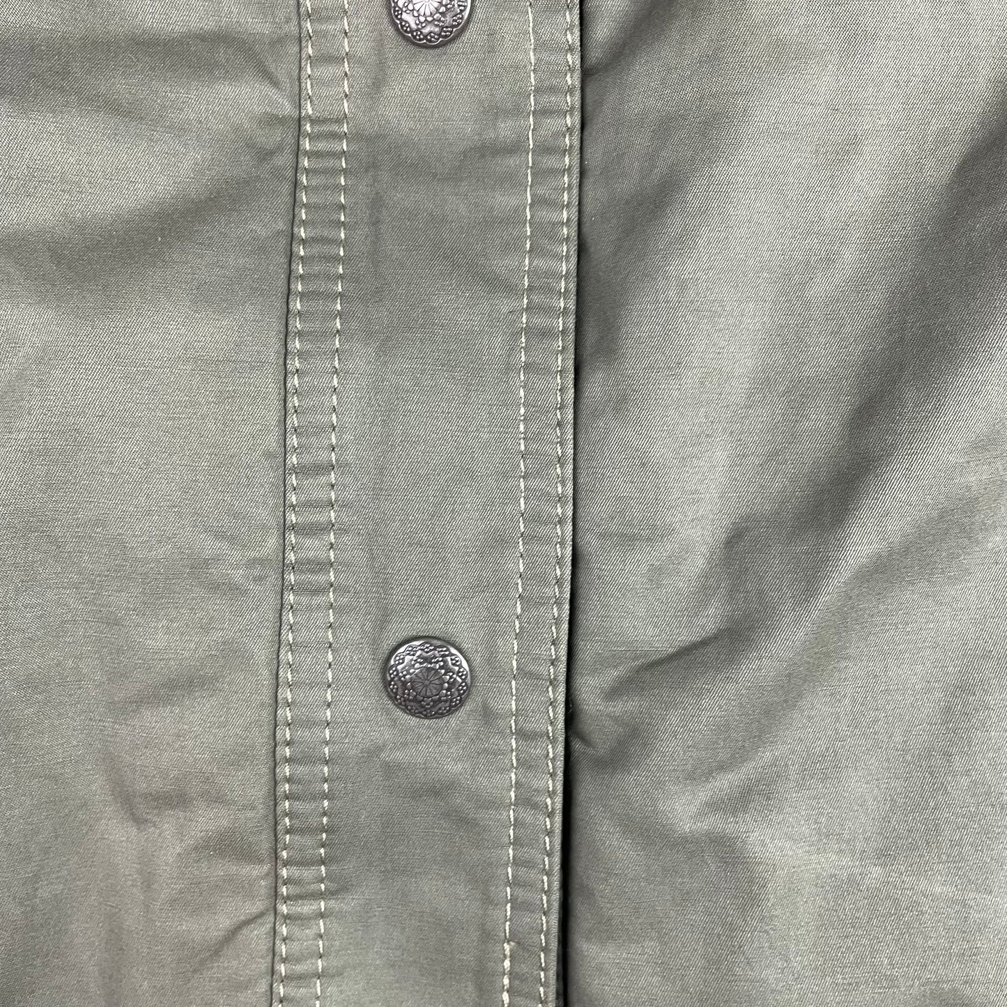 Kuhl Projekt Olive Green Sherpa Lined Hooded Quilted Jacket