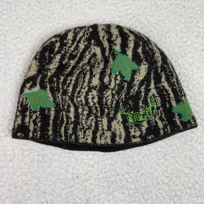 Vintage Bula Realtree Style Camo Brown Beanie Toque