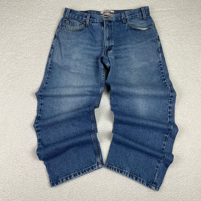 Levis Super Baggy Relaxed Fit Medium Wash Jeans