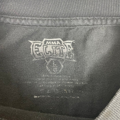 Affliction Style MMA Elite Cyber Grunge Black Shirt