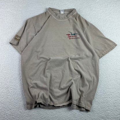 Vintage Crazy Shirt Kona Coffee Dyed Tropic Express Hawaii