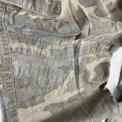Vintage Super Baggy Woodland Camo Pants