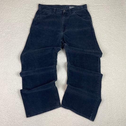Vintage Baggy GAP Worker Jean Navy Blue Corduroy Pants