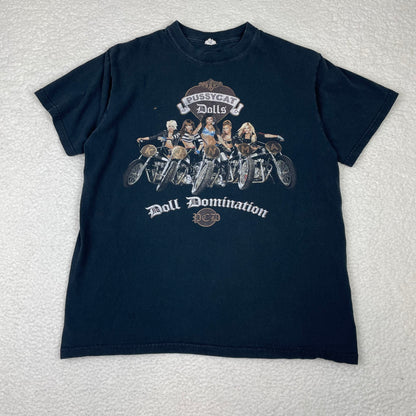 Y2K Pussycat Dolls World Domination Tour 2009 Black Shirt