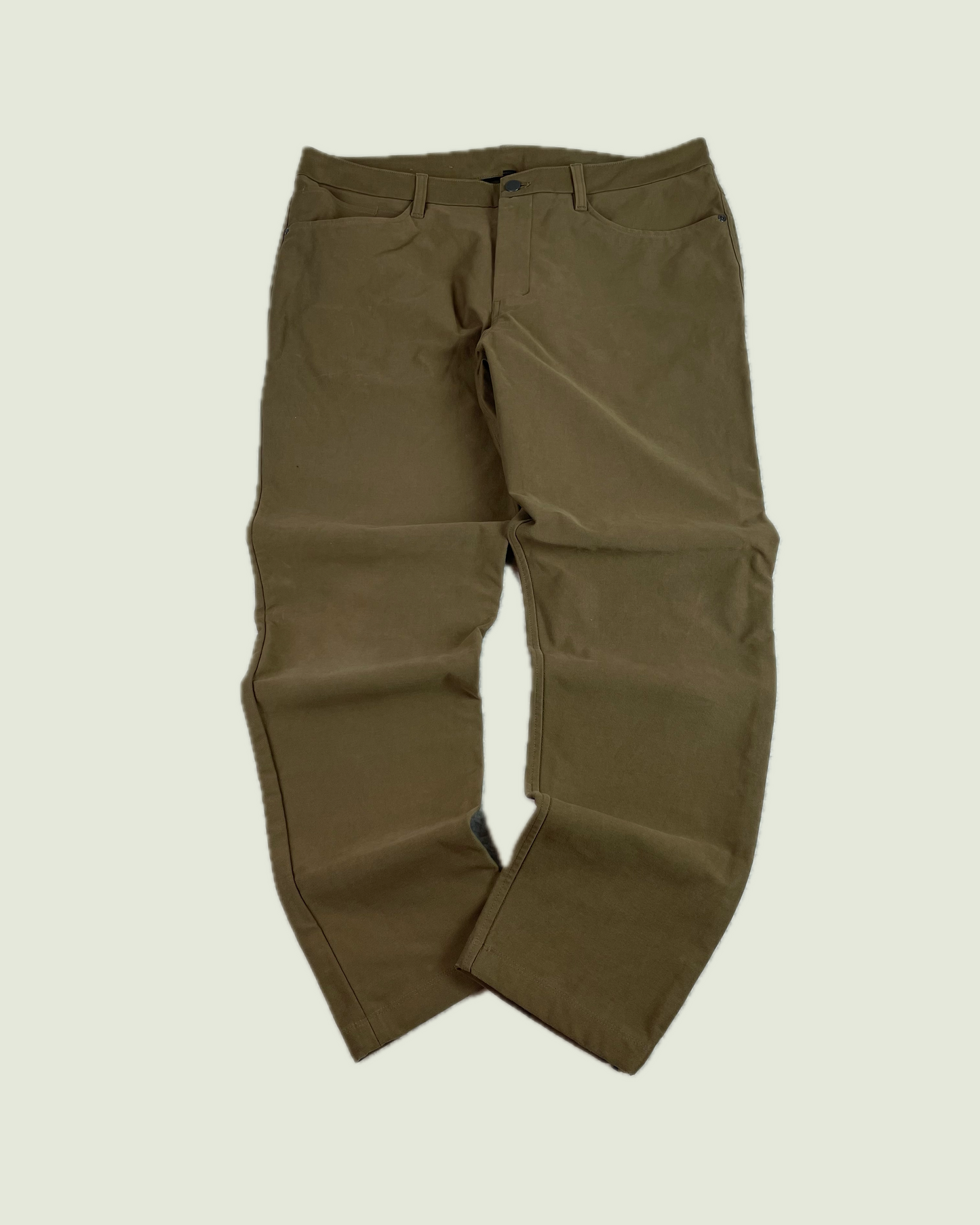 Lululemon Commission Khaki Stretch ABC Utilitech Pants