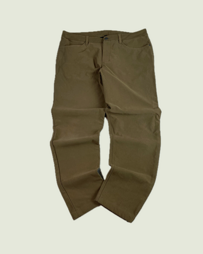 Lululemon Commission Khaki Stretch ABC Utilitech Pants