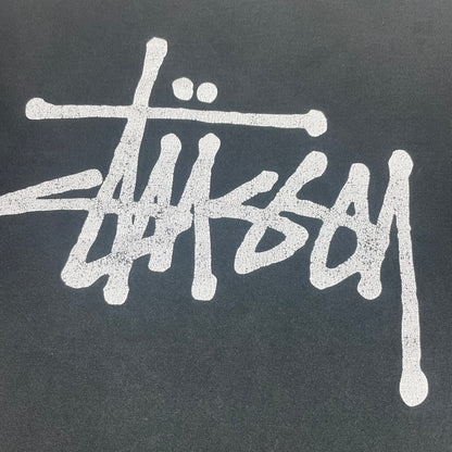 Stussy Black Logo Graphic Shirt S Skate Street Grunge