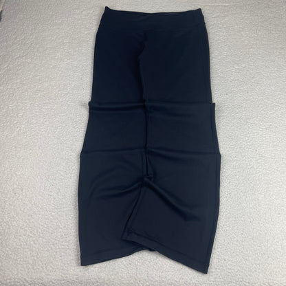 Lululemon Black Wide Leg Yoga Pants 10 Athleisure Minimalist Casual