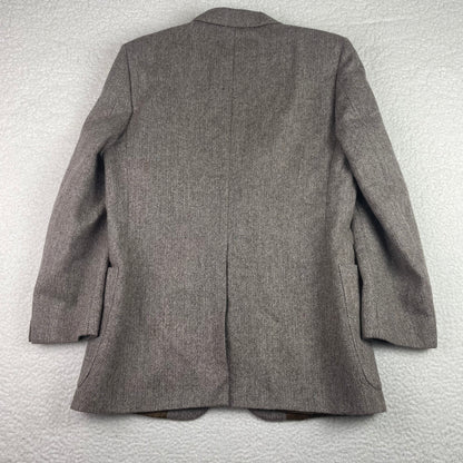 Vintage 100% Virgin Wool Twill Einstein Blazer