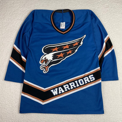 Vintage Screaming Eagle Capitals Style Jersey