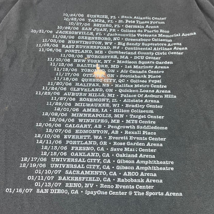 Hanes Heavyweight Guns N Roses Japan Tour Graphic T-Shirt Faded