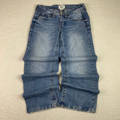 BDG Baggy Wide Leg Light Wash Low Rise Jeans