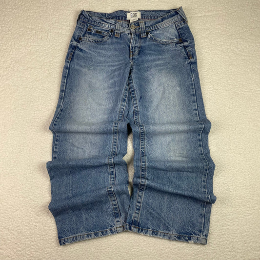 BDG Baggy Wide Leg Light Wash Low Rise Jeans