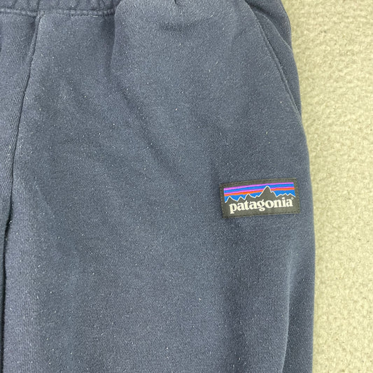 Patagonia Navy Blue Fleece Jogger Pants M Gorpcore Outdoors Minimalist