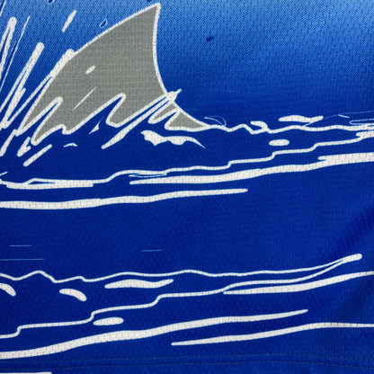 Vintage Projoy Columbus Landsharks Lacrosse Graphic Hockey Jersey XL