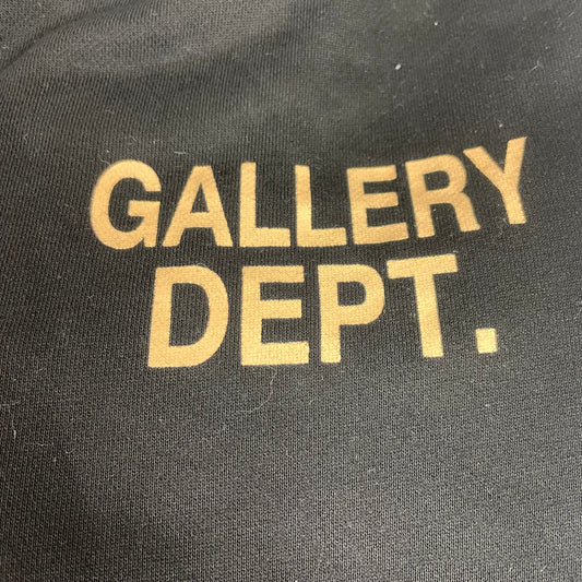Gallery Dept Black Paint Splatter Paneled Flare Sweatpants L Streetwear