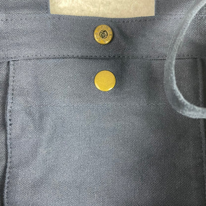 Baggu Navy Blue Recycled Cotton Canvas Duck Bag Crossbody Tote Minimalist