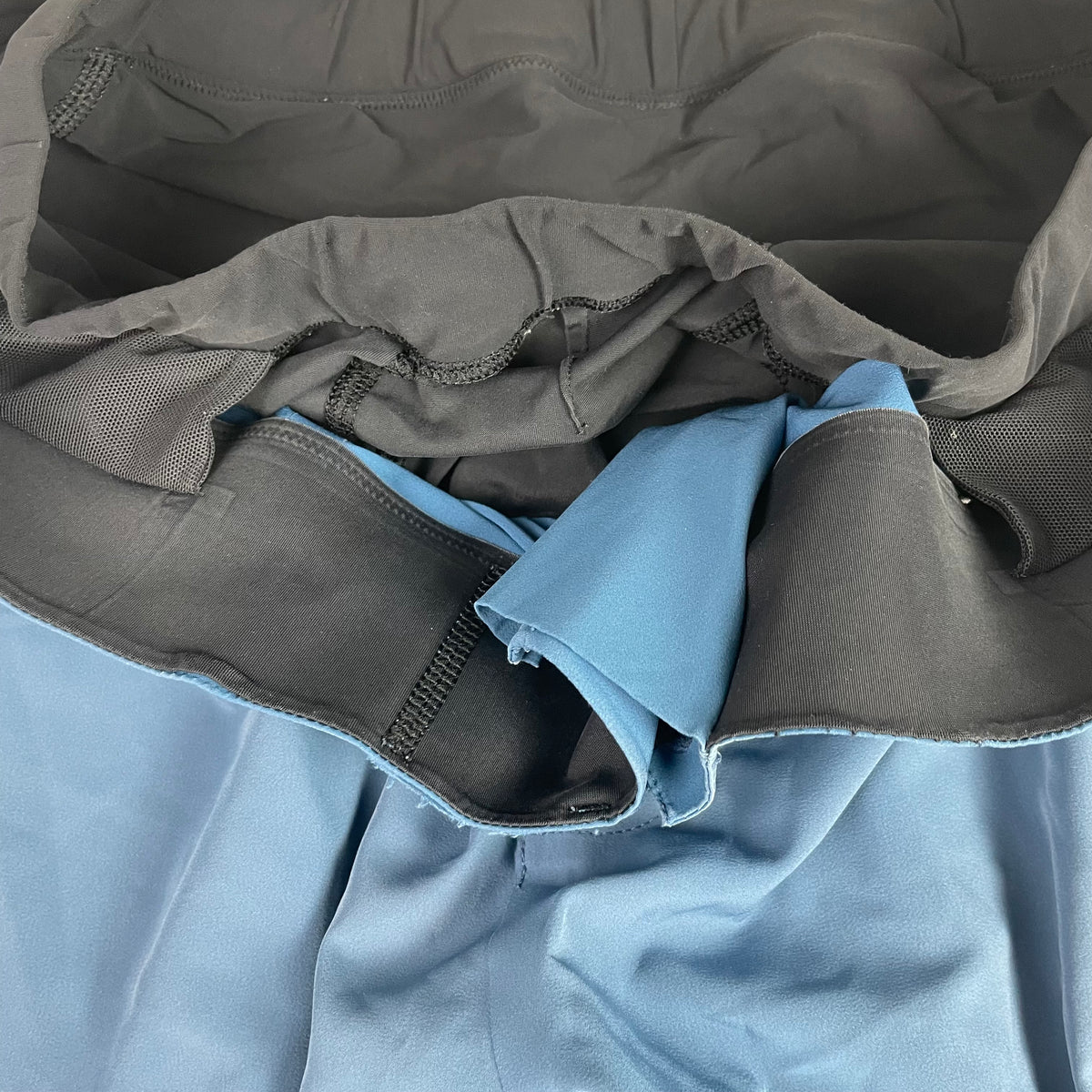 Lululemon Blue Lace Up Board Shorts 34 Surf Beach Gorpcore