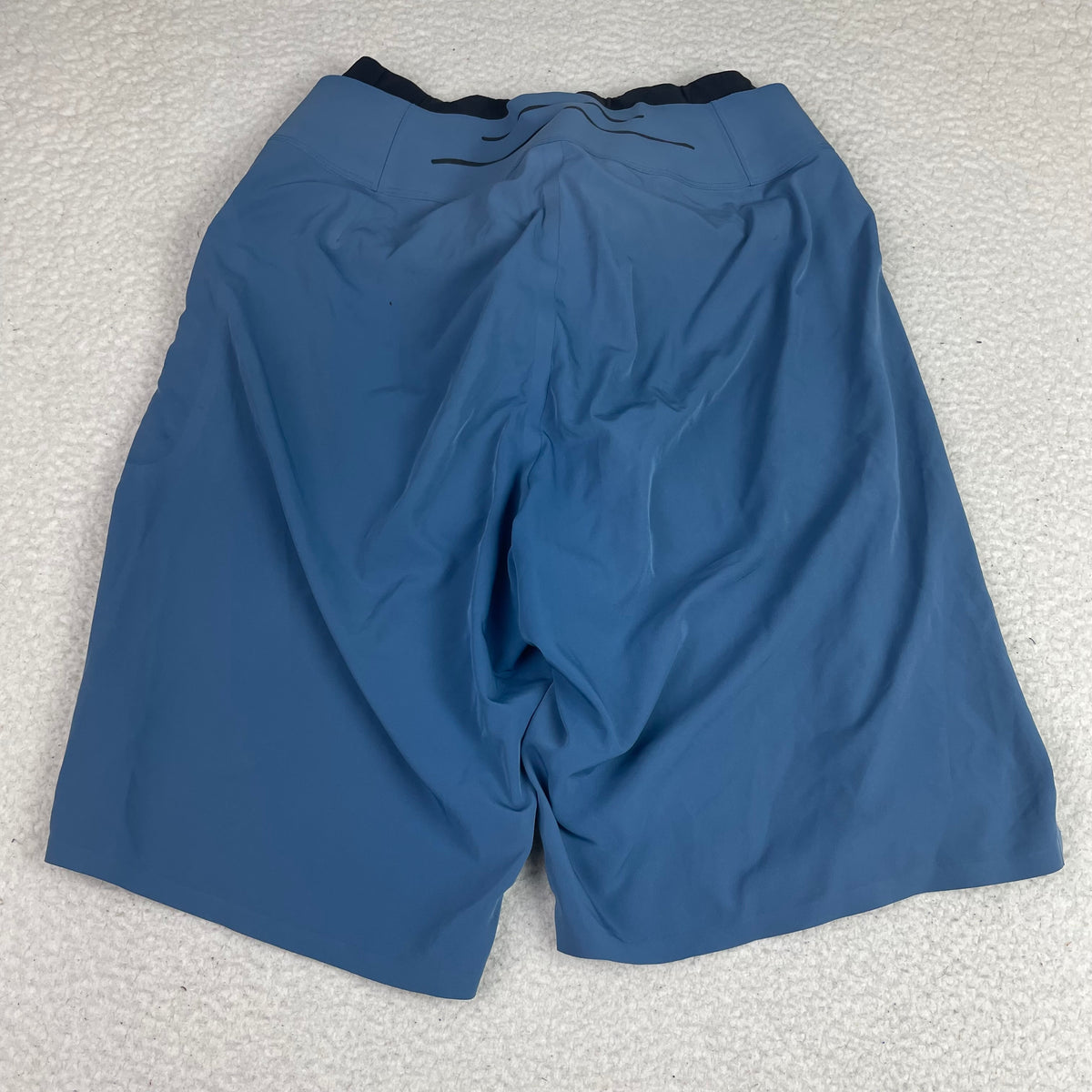 Lululemon Blue Lace Up Board Shorts 34 Surf Beach Gorpcore