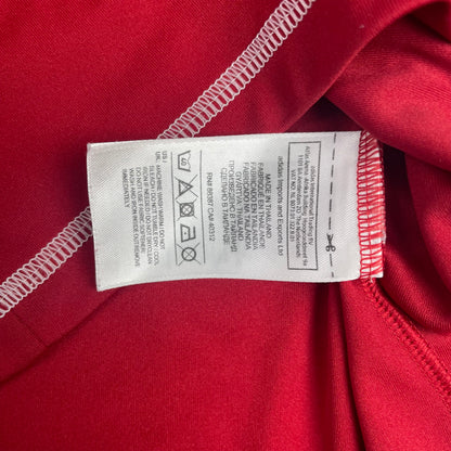 Adidas Red White Middlesbrough FC Ramsdens Football Jersey M Bloke Soccer