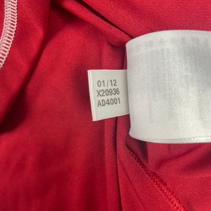 Adidas Red White Middlesbrough FC Ramsdens Football Jersey M Bloke Soccer
