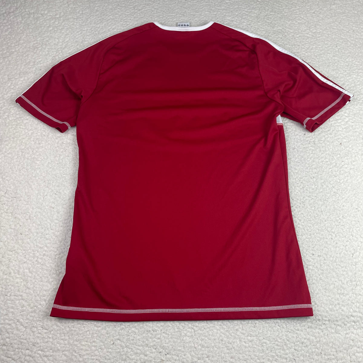 Adidas Red White Middlesbrough FC Ramsdens Football Jersey M Bloke Soccer