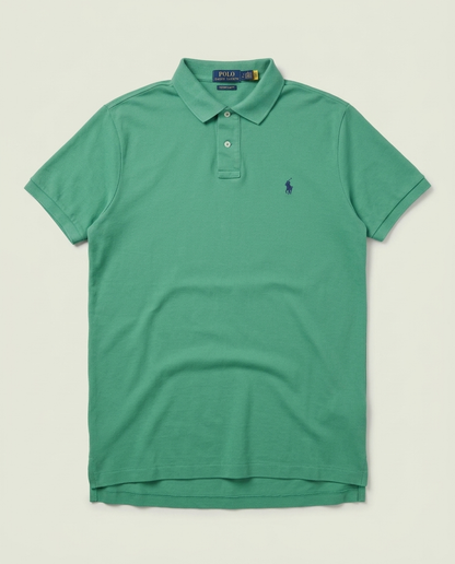 Polo Ralph Lauren Green Custom Slim Fit Polo XL Preppy Golf