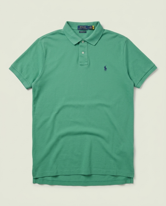 Polo Ralph Lauren Green Custom Slim Fit Polo XL Preppy Golf