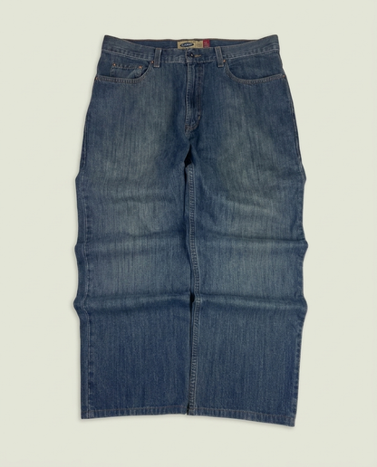Old Navy Medium Wash Regular Standard Denim Jeans 34x30 Super Baggy