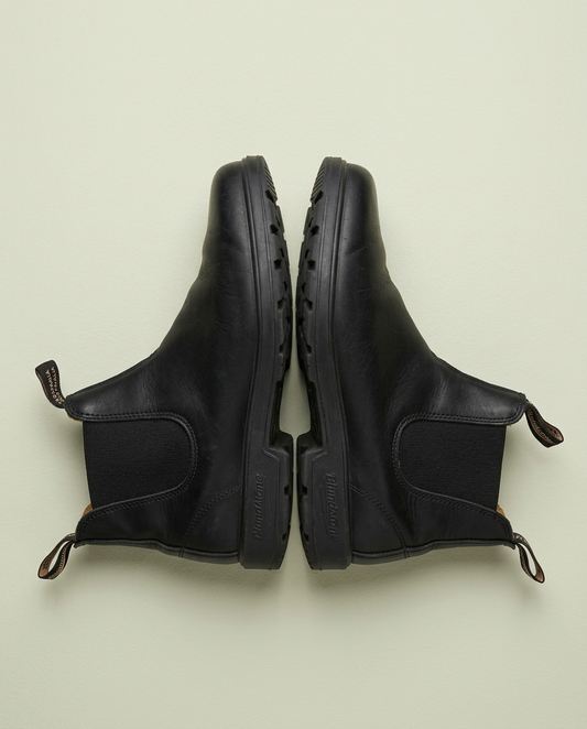 Blundstone Black Leather Chelsea Boots 9.5